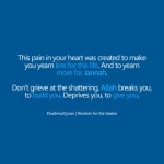 Wisdom: Heart pain